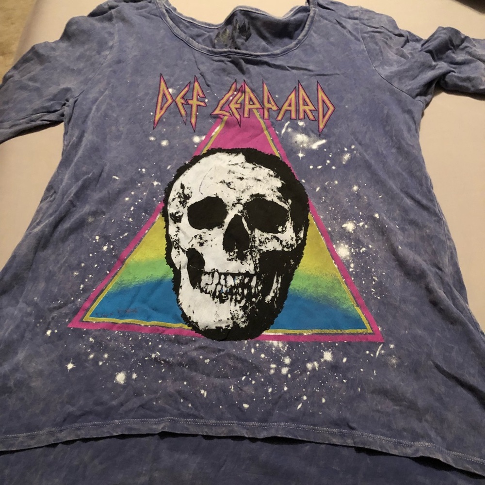 Def Leppard flowy  T shirt
